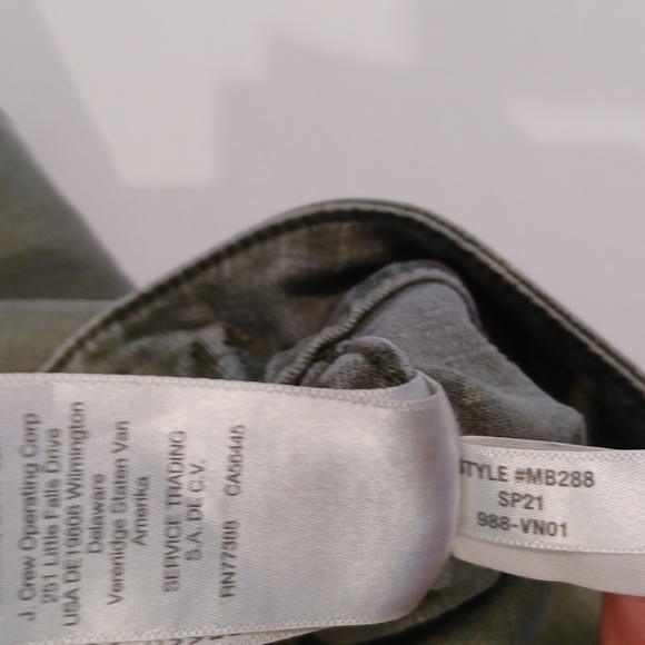 Madewell light green jeans womens plus size 26 several pockets front- back - Picture 13 of 16